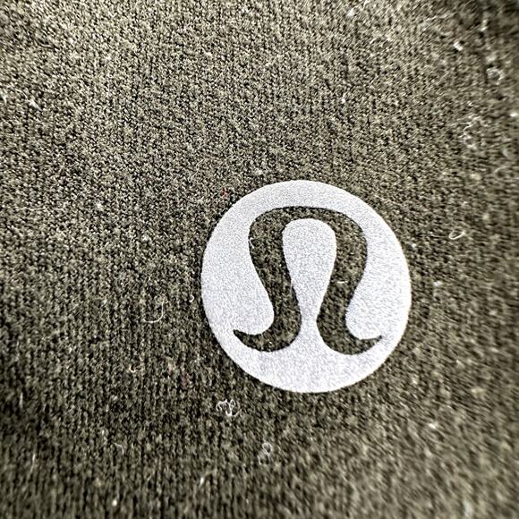 Lululemon Align Jogger Crop Pants 23" Nulu Lycra Four Way Stretch Dark Olive 4 - Picture 3 of 5